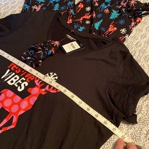 Winter themed 3 piece pajama set